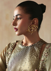 Jahanara By Zarposh Festive Embroidered Tissue Zari 3 Piece Unstitched Suit ZP25JFV3 D-AREEZAH